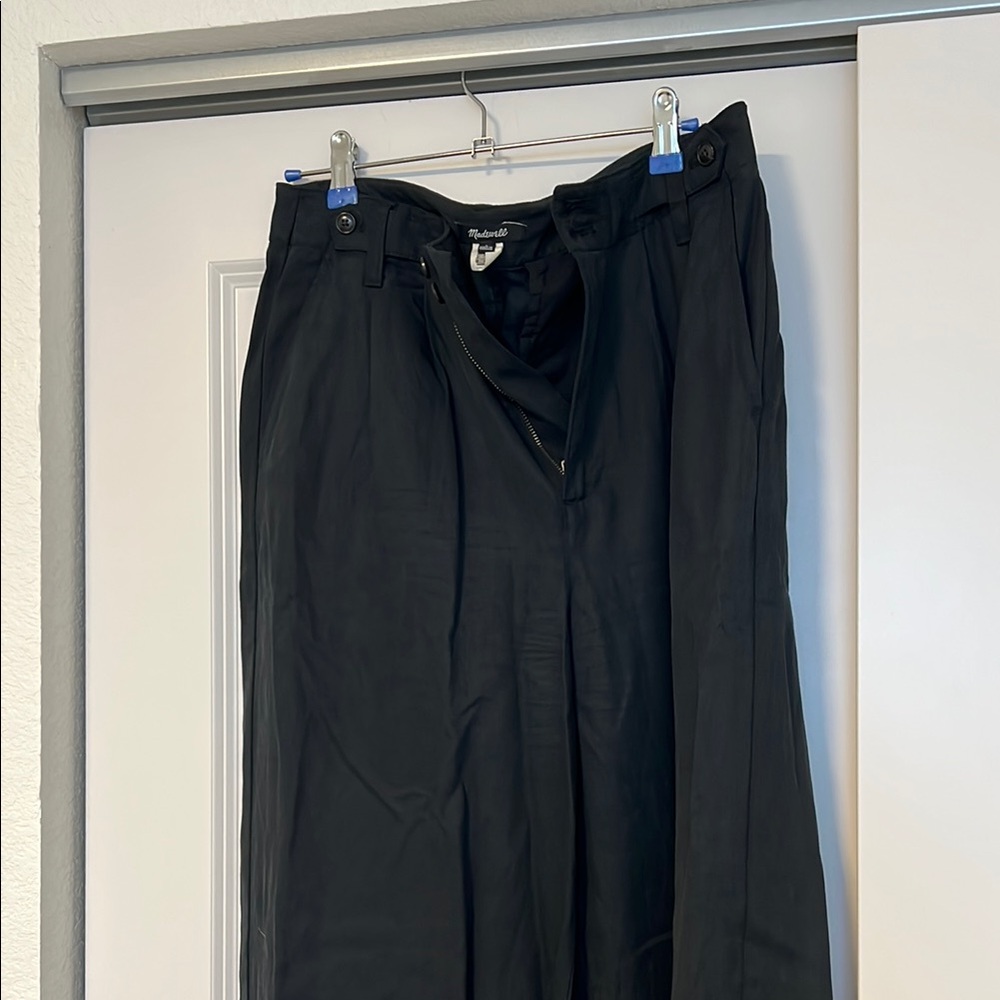 Madewell Charcoal Button-Up Blouse